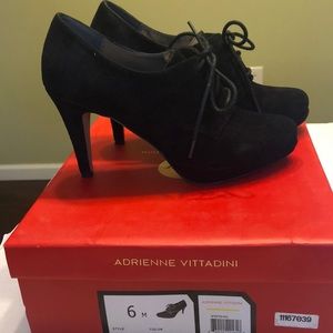 Andrienne Vittadini Suede Booties